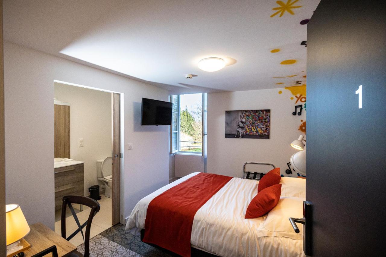 L'Auberge Des Artistes Nieul-sur-l'Autise ภายนอก รูปภาพ